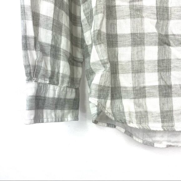Durham double cloth shirt - heather gray gingham - Picture 5 of 16